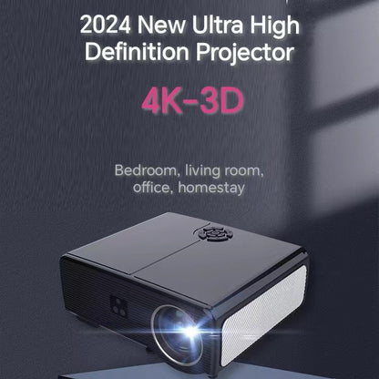 2024 New Ultra High Definition Projector 4K for daytime direct projection, laser projection for home living room and bedroom, mobile phone for 3D projection, office and homestay projector